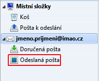 Odeslaná pošta